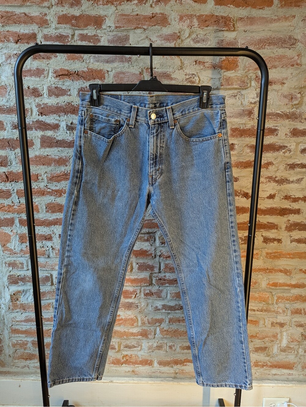 Levi's 505 Jeans Men's 32x30 Light Wash Regular Straight Leg